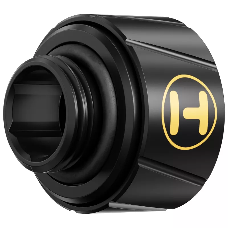 Fitting HYTE FIT-001 computer cooling system Brass Silicone Steel Black