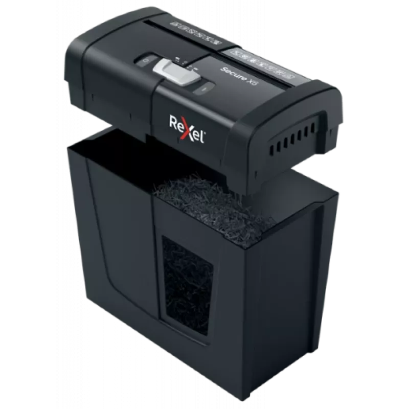 Rexel Secure X6 Cross Cut Paper Shredder P4, Cross shredding, 4 x 40 mm, 10 L, 100 sheets, 68 dB, 6 sheets