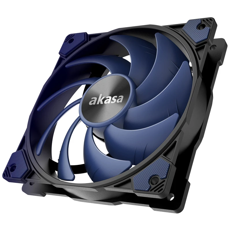 Air cooler Akasa Alucia H4 12 cm Black Blue Hydro Dynamic Bearing