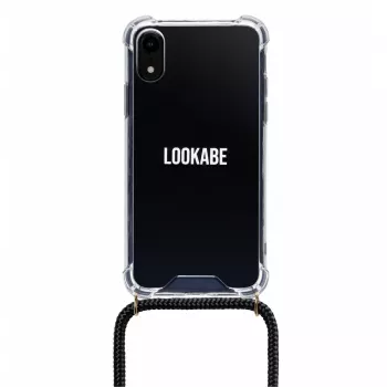 Cover Coros LOO004 iPhone XR 15.5 cm (6.1 inch) Black Transparent