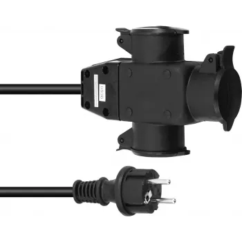Extension Cable EUROLITE 30247016, 3x1.5 mm² conductor, 5 m length