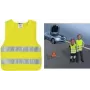 Children's safety vest IWH Kinder-Pannenweste 540303, fluorescent yellow, 100% polyester