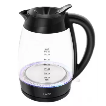 Electric kettle LAFE Essential XL 1.7L 2200W Glass