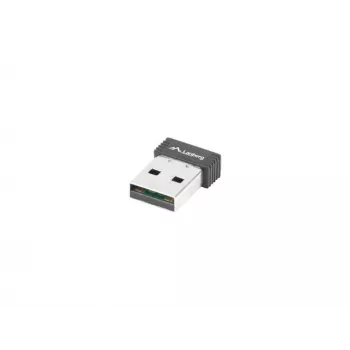 Wireless USB WLAN Adapter LANBERG NC-0150-WI — 150 Mbit/s, external 2 dBi antenna, black