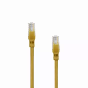 Network Cable SBOX CABLE UTP CAT5e RJ-45 1 m Yellow