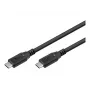 Cable USB-C USB-C 3.2 Gen2, 10 Gbit/s, 1m, black Power Delivery 3.0, 100W, 4K, 60Hz