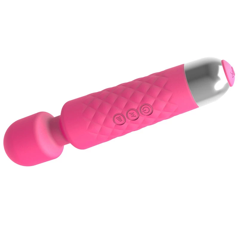 Clitoral Massager Erolab Wand-M MFN01r Rose Pink — compact wand-style personal massager
