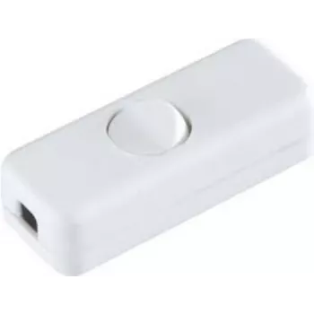 Rocker switch Bachmann 924.037 1P white — 61×23×15 mm