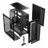 PC Case MODECOM VOLCANO EXPANSE S MIDI Black — tempered glass, USB-C, supports micro ATX, GPU up to 430 mm