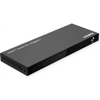 ROLINE HDMI Switch 5-way 4K60Hz HDCP2.3+ IR Fernbd. (14.01.3618)