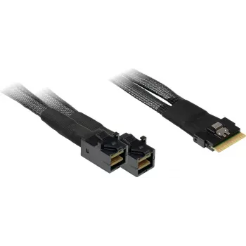 Inter-Tech SFF-8654 8i 2x SFF-8643 Black
