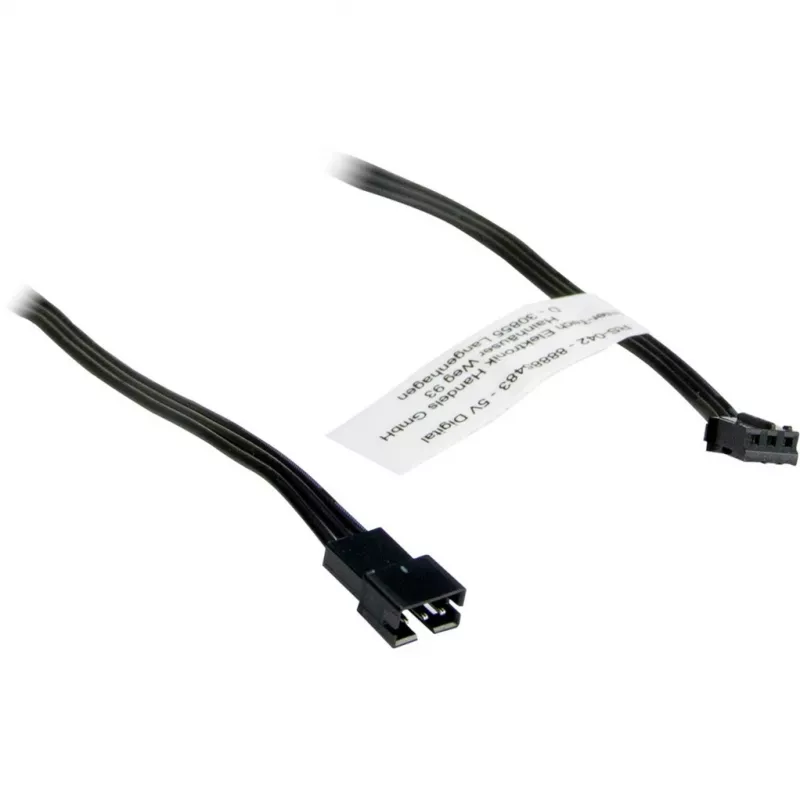 Computer case light kit INTER-TECH RS-042 RGB — RGB LED strip 1000 mm, 10 mm width, black