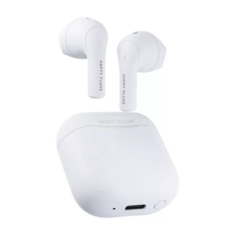 Headset happy plugs JOY TWS in-ear Bluetooth for calls, music, sport — white, 20–20000 Hz