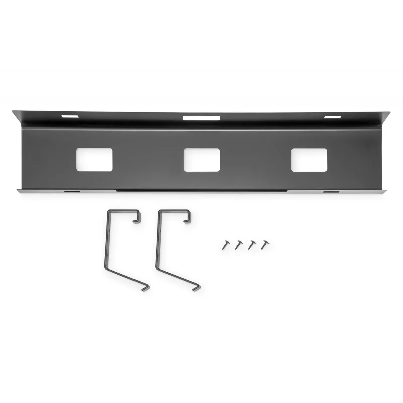 Digitus DA-90450 Cable Management Tub 600x135x108mm Black Steel 1