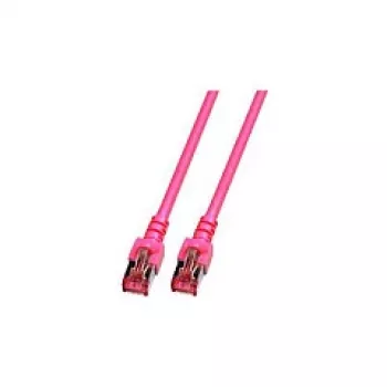 EFB-Elektronik RJ45 Patch Cable Cat.6 S/FTP LSZH magenta 2m Manufacturer: EFB Elektronik (K5519.2)