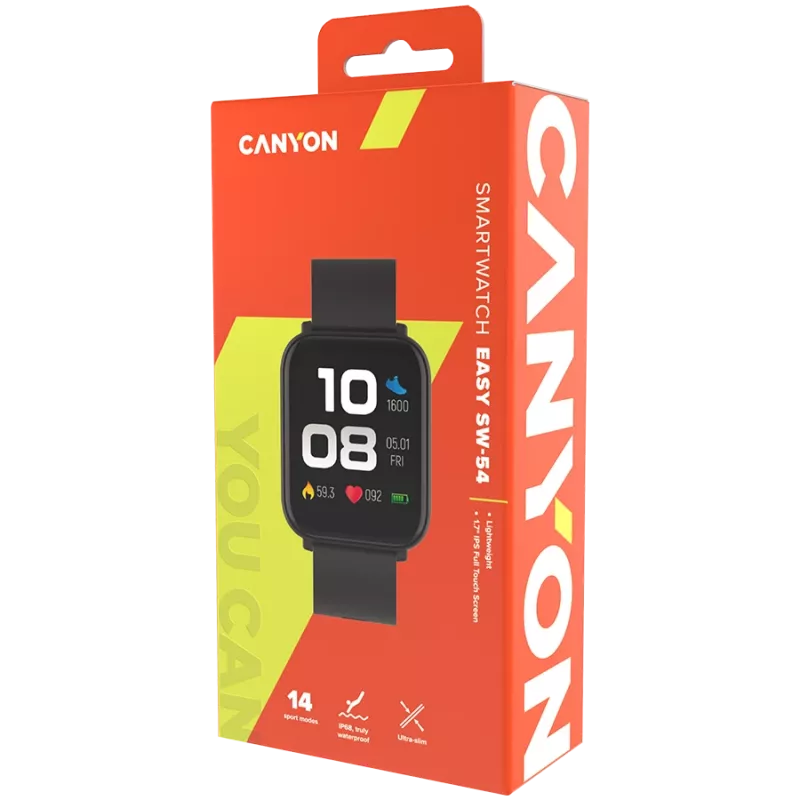 Smartwatch Canyon EASY SW-54 Black