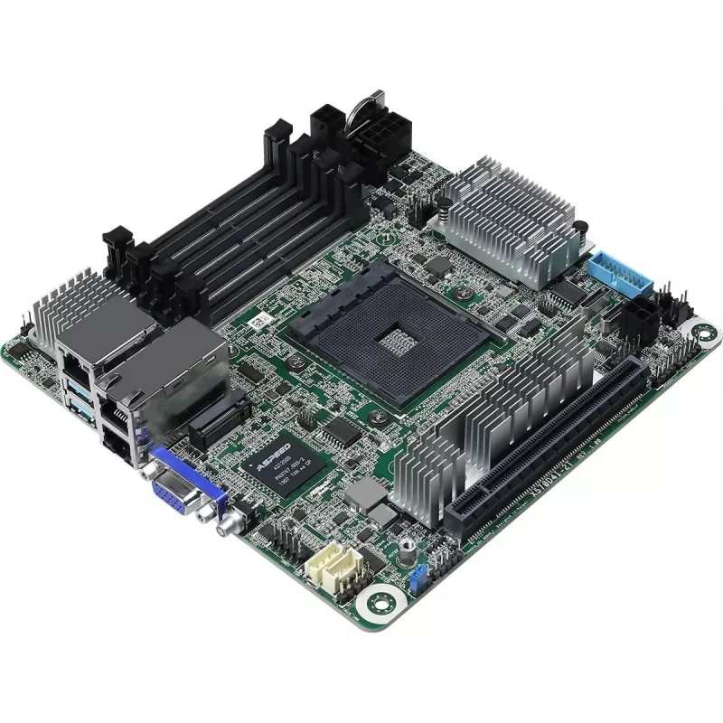 ASRock X570D4I-2T Motherboard AMD X570 Socket AM4 Mini ITX
