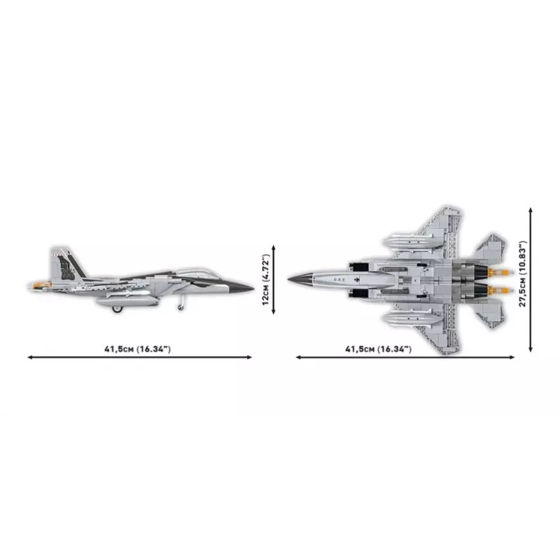 Cobi Building Blocks Boeing F-15EX Eagle II model set COIB-5900, collectible scale construction kit