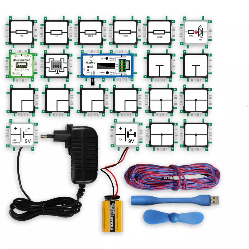 Power Meter Set ALLNET BrickRknowledge ALL-BRICK-0696 — German language instruction