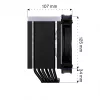 Endorfa Fortis 5 ARGB Black CPU cooler