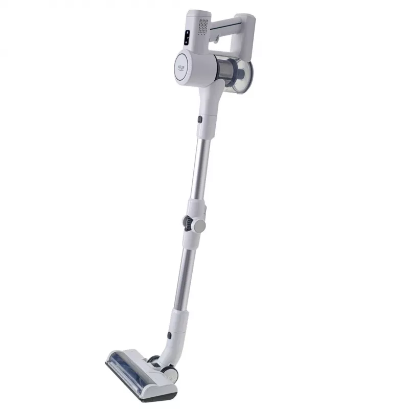 Cordless vacuum cleaner Adler AD 7060 — 350W, 22V battery, up to 35 min runtime, 16000 Pa suction, bagless, white