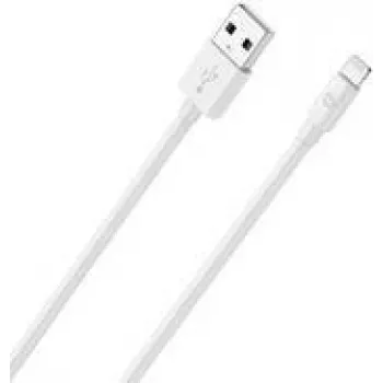 Mobile phone cable RealPower 385240 2m USB A Lightning White