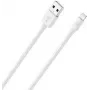 Mobile phone cable RealPower 385240 2m USB A Lightning White