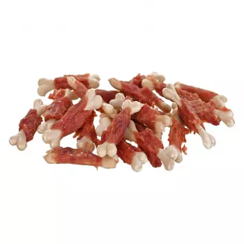 Dog treats PETITTO duck & calcium cubes, 500 g — natural adult dog treats, protein 24%, fat 2.5%