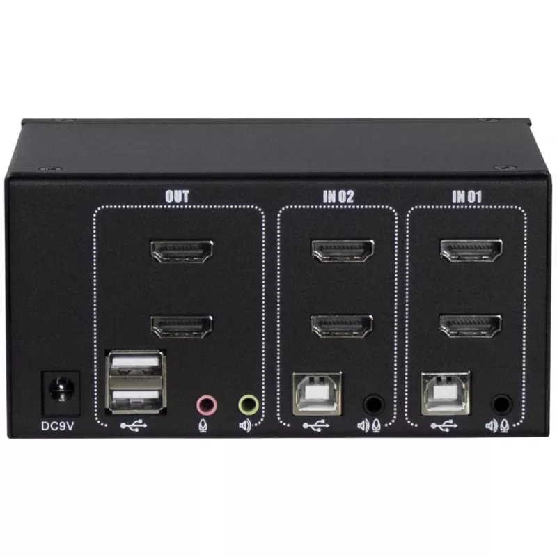 KVM switch Inter-Tech AS-22HA HDMI