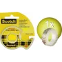 Scotch Doppels. Adhesive Tape + Abroller 12mm x 6,3 136D-MDEU