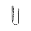 USB Hub Port Designs 900163 Type-C 5000 Mbit/s Silver