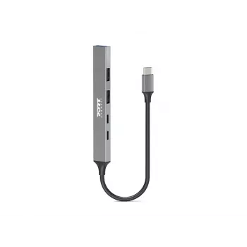 USB Hub Port Designs 900163 Type-C 5000 Mbit/s Silver