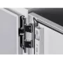 Door hinge Rittal AX 2449.010 — stainless steel finish, zinc housing, 3 pieces, 300 g each