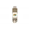 Extralink Keystone CAT6A STP RJ45 angled metallic keystone jack, single-port