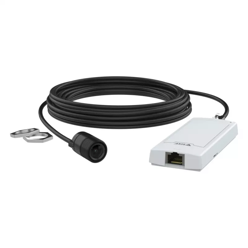 AXIS P12 Series P1245 Mk II - Network Surveillance Camera - Indoor Area - Colour - 1920 x 1080 - 1080p - M12-Connector - fixed iris - fixed focal length - Audio - LAN 10/100