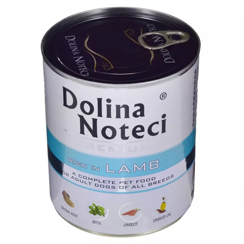 Dolina Noteci Premium Rich in lamb wet dog food 800 g