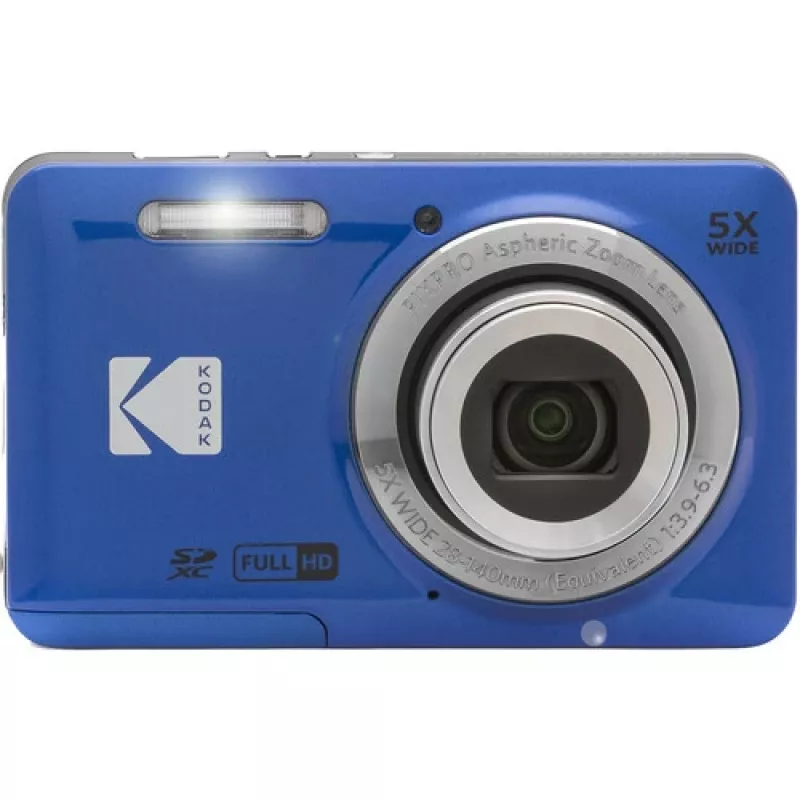 Kodak PIXPRO FZ55 1/2.3 Compact Camera 16 MP CMOS 4608 x 3456 Pixel Blue (FZ55BL)
