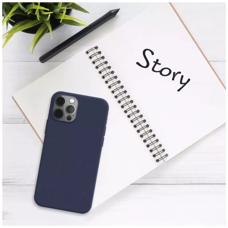 Phone back cover FIXED for Samsung Galaxy A17 4G/5G — rubber blue, protective rear case