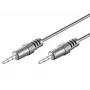 Audio Cable 3.5mm Male to Male MediaRange MRCS140 1m Black