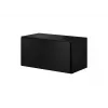 Cama living room furniture set ROCO 7 (3xRO3 + 2xRO6) black/black/black