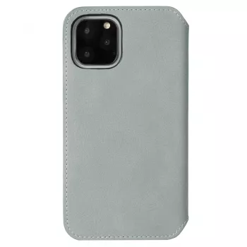 Phone wallet Krusell Sunne for Apple iPhone 11 Pro — vintage grey, folio case with card pocket