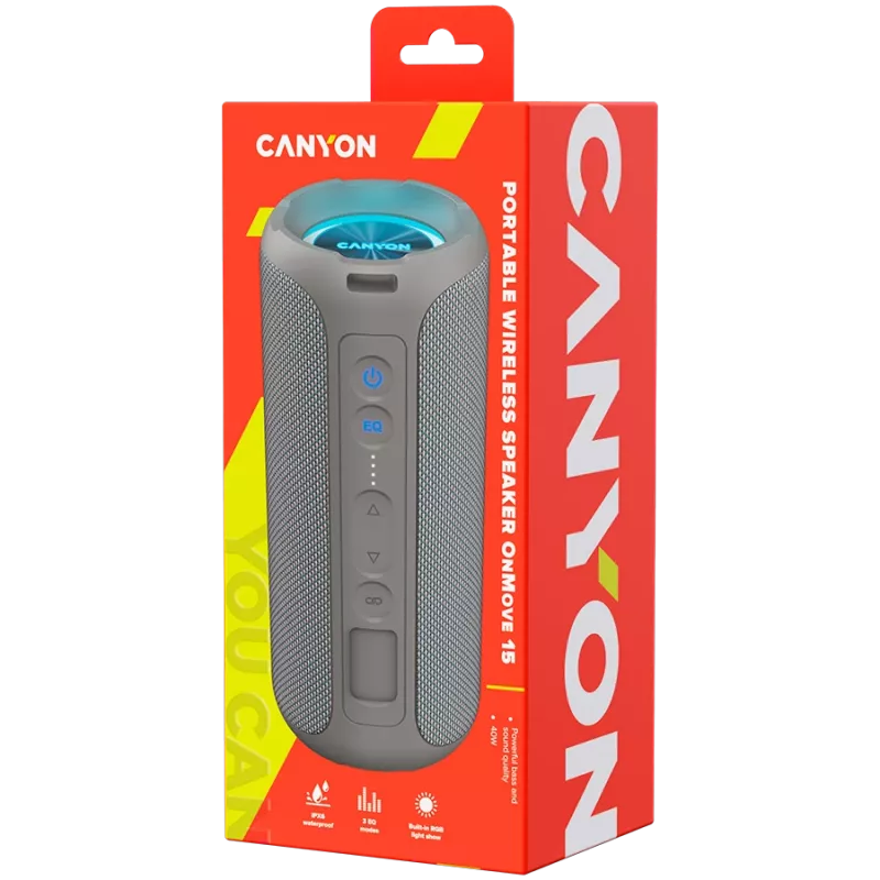 Canyon CNE-CBTSP15BG Portable Speaker Beige