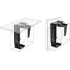 Value 17.99.1501 All-in-One PC/Workstation Mounts/ Stand 10 kg Black (17.99.1501)