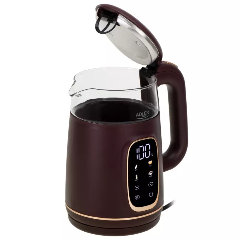 ADLER AD 1305 burgundy electric kettle