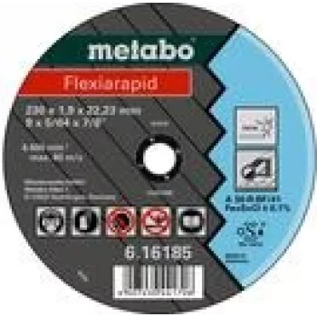 Cutting disc Metabo 616183000 for stainless steel pipe profile