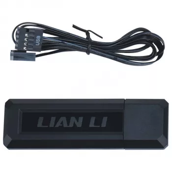 Fan Lian Li UNI FAN SL Wireless LCD 120 Black 3 pcs