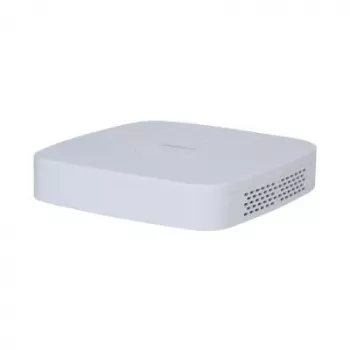 Network Video Recorder DAHUA NVR2104-S3 4-channel, 1U, SATA HDD up to 16 TB, 1080p/720p, 12V/1.5A, White