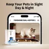 Automatic Pet Feeder PETKIT YumShare Dual-hopper 2 with Camera, 5 L Capacity, ABS and 304 Stainless Steel, White