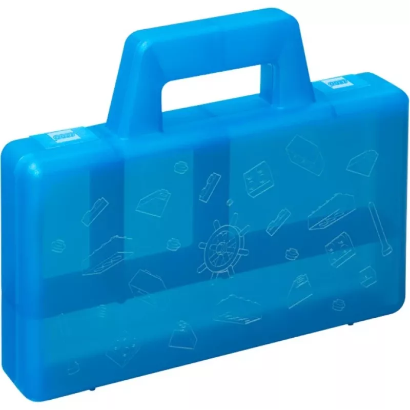 Storage box Room Copenhagen model 40870002, blue — sorting box for LEGO and small toys