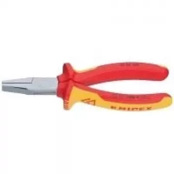 Knipex Flat nose pliers total l.160mm chrome plated